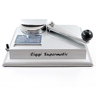 Ciggi Supermatic hulzenvuller vanaf de voorkant