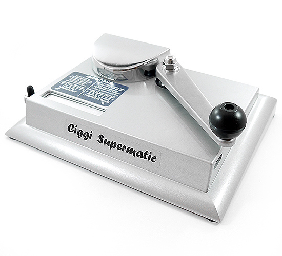 Stalen Supermatic sigarettenvuller van het merk Ciggi