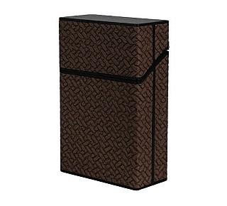 Sigarettendoosje in de kleur bruin