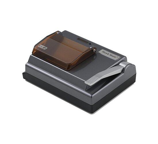 Hawkmatic HK2 elektrische sigarettenmaker met opklapbare tabaktrechter