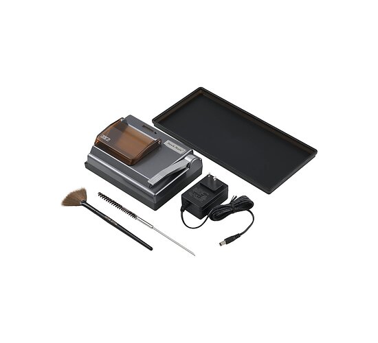 De Hawkmatic HK2 met accessoires en toebehoren