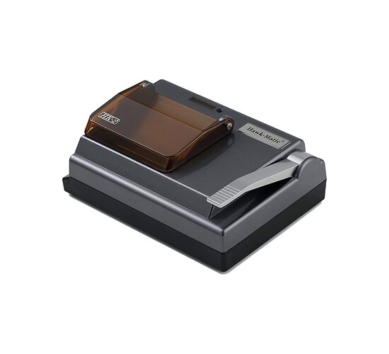 Hawkmatic HK2 elektrische sigarettenmachine schuin weergegeven