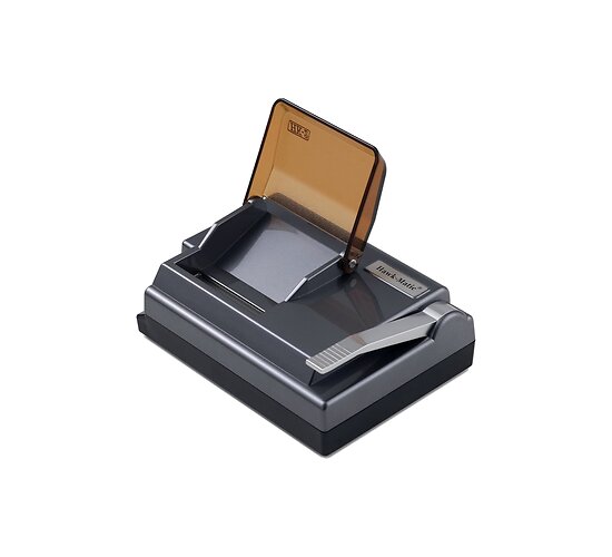 Opengeklapte tabaktrechter van de Hawkmatic HK2