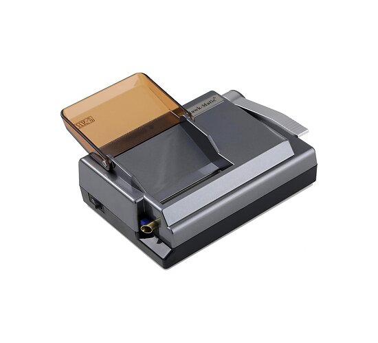 Hawkmatic HK2 met open tabaktrechter aan de voorzijde