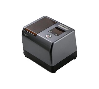 Hawkmatic HK3 elektrische hulzenstopper gezien vanaf de voorzijde