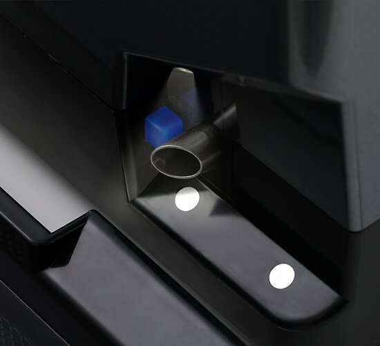 Nozzle en rubberen hulzenhouder van de Hawkmatic HK3