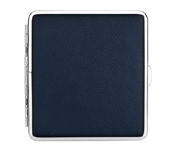 Lederen koker blauw zorr