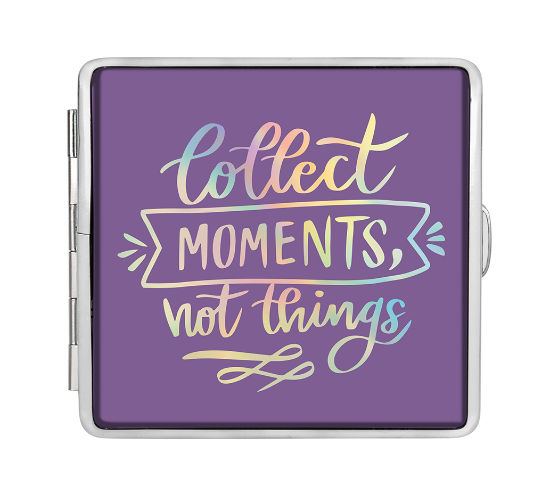 Paarse sigarettenkoker collect moments not things
