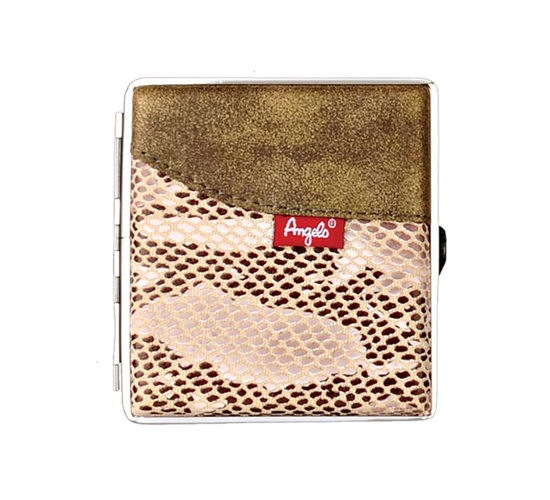 Sigaretten koker bruin met snake look