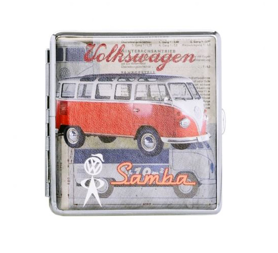 Samba VW Vintage sigaretten doosje rood