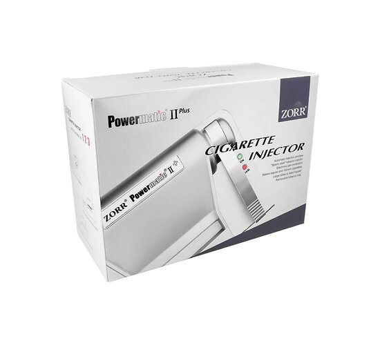 Zorr Powermatic 2 Plus sigarettenmachine in originele verpakking