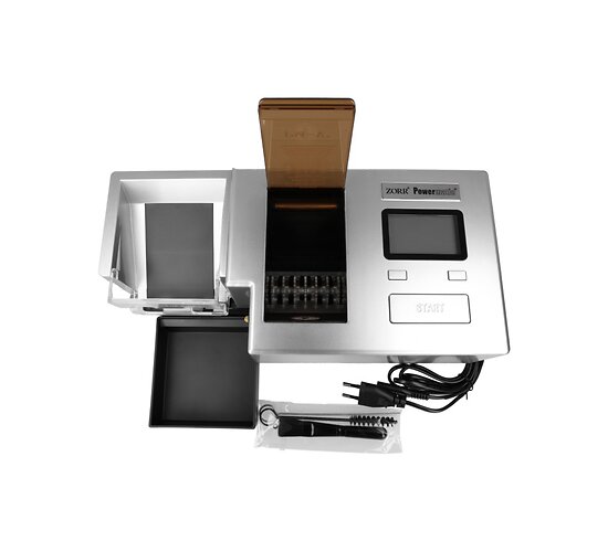 Zorr Powermatic 5 Plus Deluxe automatische hulzenstopper met open bovenzijde