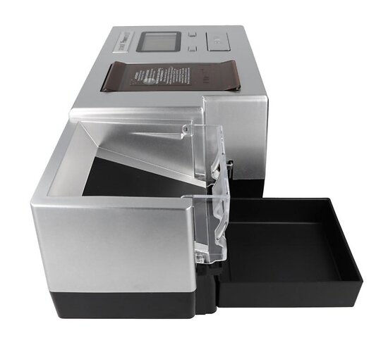Zorr Powermatic 5 Plus Deluxe automatische sigarettenmachine met hulsreservoir en opvangbak