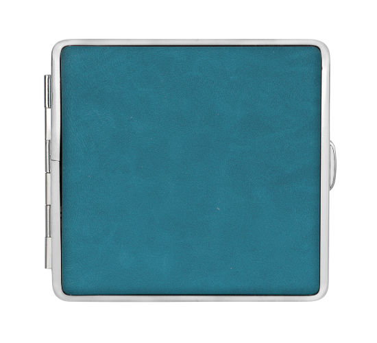 Zorr sigarettenkoker imitatieleer blauw