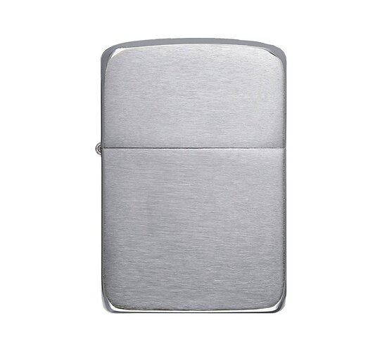 Replica 1941 zippo geborsteld chroom
