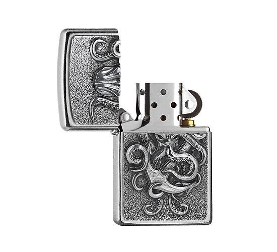 2007815 zippo octupus