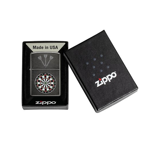 2008202 dartboard disc zippo aansteker