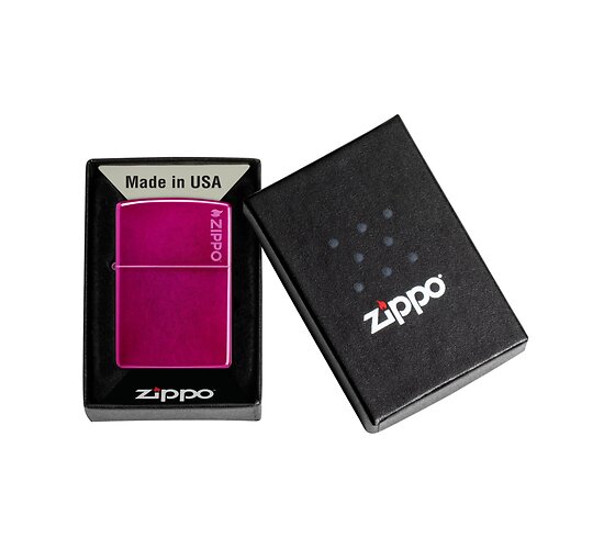60007676 zippo candy raspberry logo doosje
