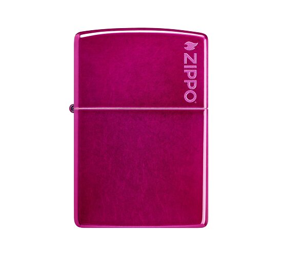 60007676 zippo classic candy raspberry logo