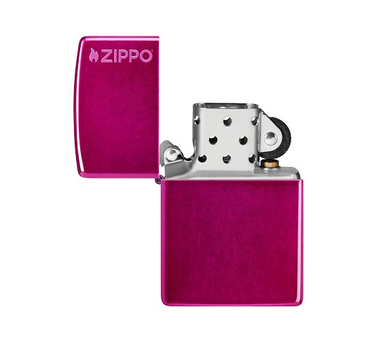 60007676 zippo iced candy raspberry logo