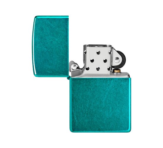 60007677 zippo candy teal iced