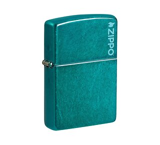 Zippo Candy Teal Logo