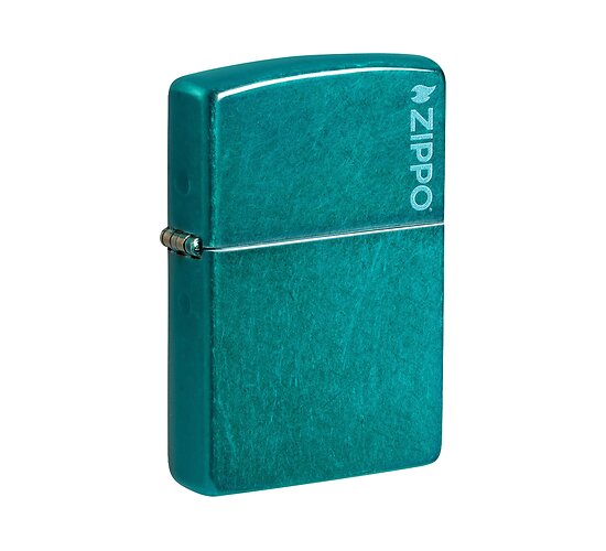 60007678 classic candy teal zippo logo