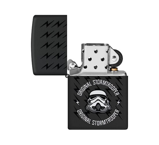 60007765 stormtrooper bolt design zippo