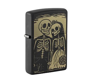 Zippo Skeleton Couple