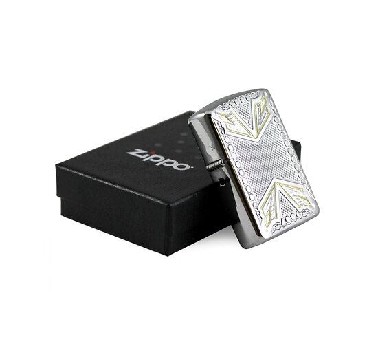 Armor zippo dagger met origineel zippo doosje