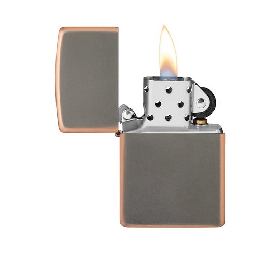 Classic rustic bronze zippo