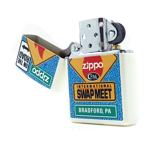 International swap meet zippo