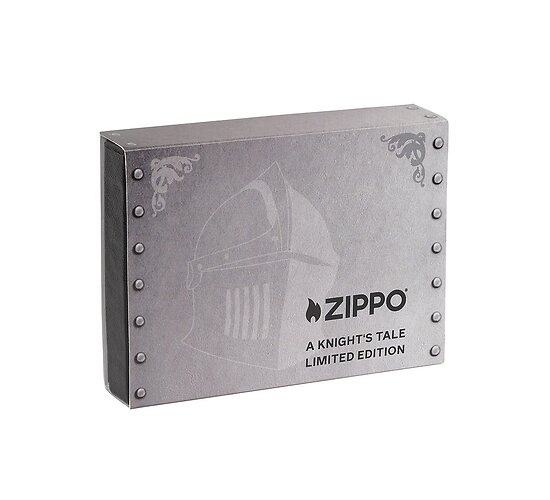 Limited edition zippo a knights tale box