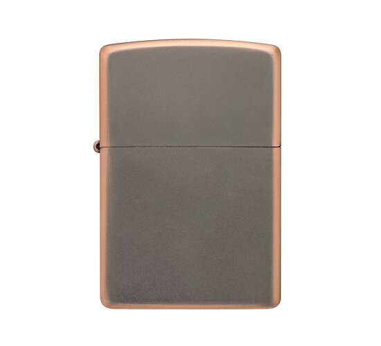 Rustic bronze zippo