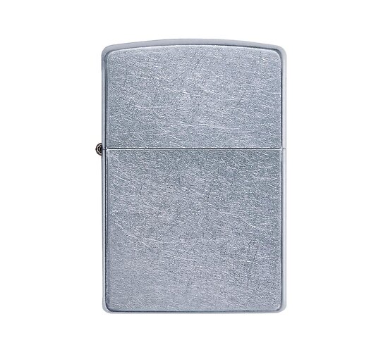 Street chrome zippo
