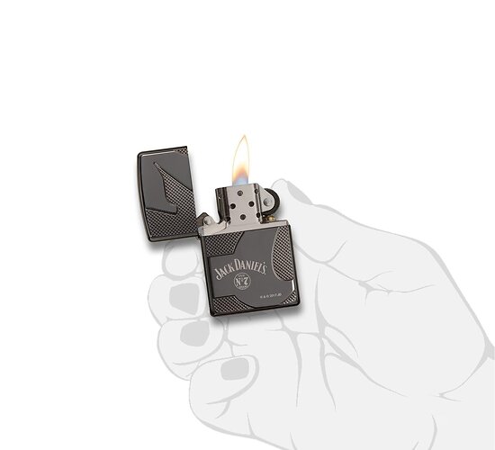 Zippo  aansteker jack daniels 2015 black ice