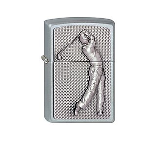 Zippo 3D golfer