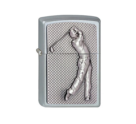 Zippo 3d golfer