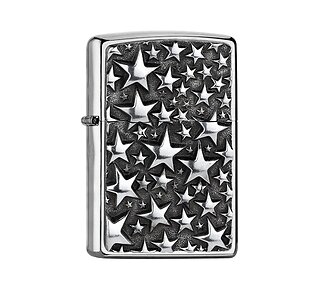 Zippo Stars emblem 3D