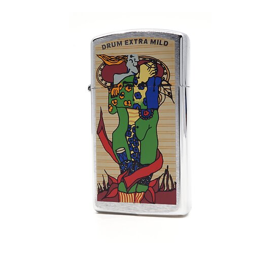 Zippo aansteker 1997 slim drum shag