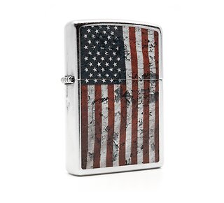 Zippo Americana distress