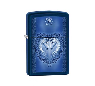 Zippo ©Anne Stokes blue horses