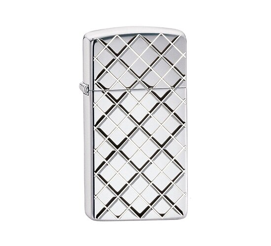 Zippo argyle slim original