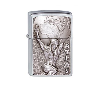 Zippo Atlas emblem