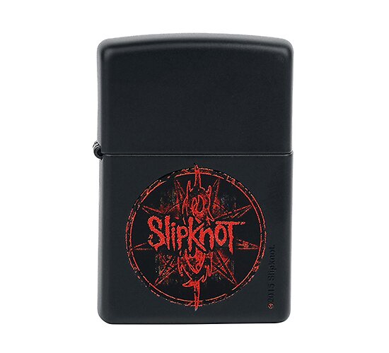 Zippo black matte slipknot