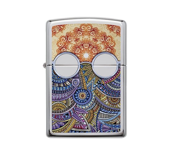 Zippo boho pattern