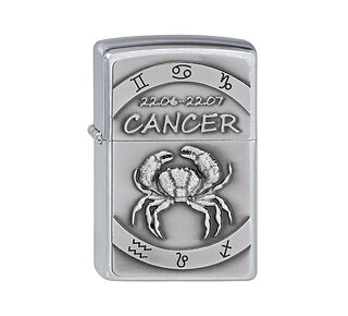 Zippo Cancer emblem (Zodiac)