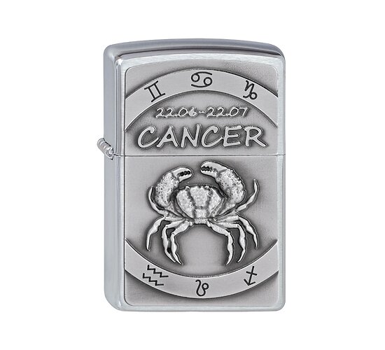 Zippo cancer zodiac original