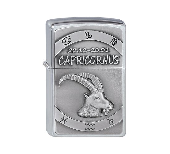 Zippo capricornus zodiac original