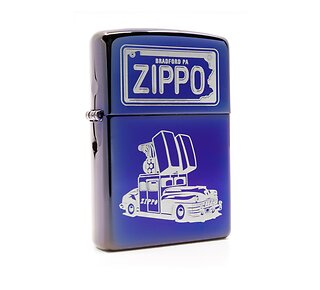 Zippo Car indigo mood